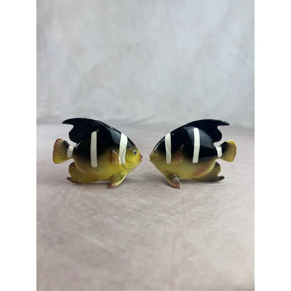 Vintage Angel Fish Salt and Pepper Shakers